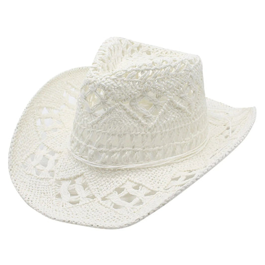 Shapeable Wide Brim Straw Cowboy Hat - HAT MARTS