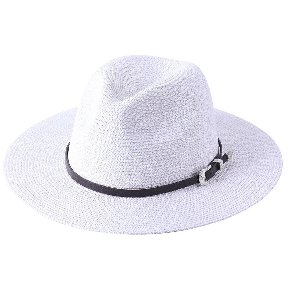 Straw Panama Hats - UV Protection for Summer Travel