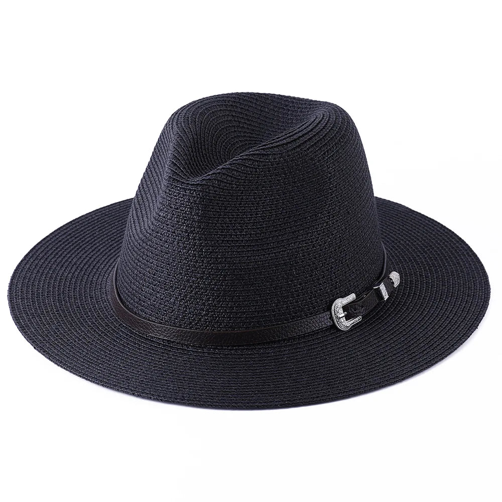 Straw Panama Hats - UV Protection for Summer Travel