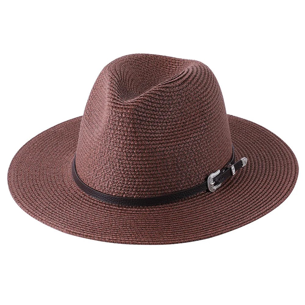 Straw Panama Hats - UV Protection for Summer Travel