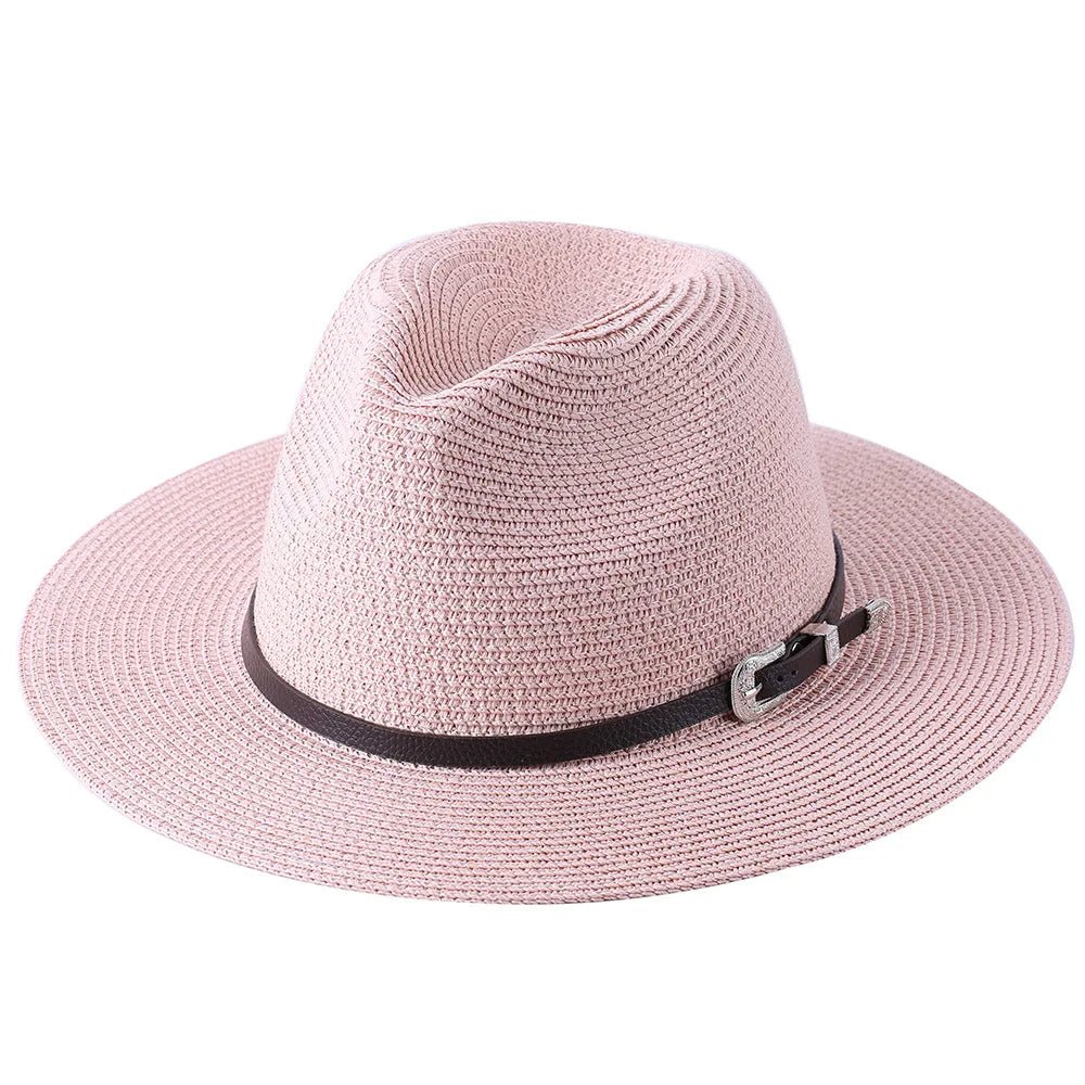 Straw Panama Hats - UV Protection for Summer Travel