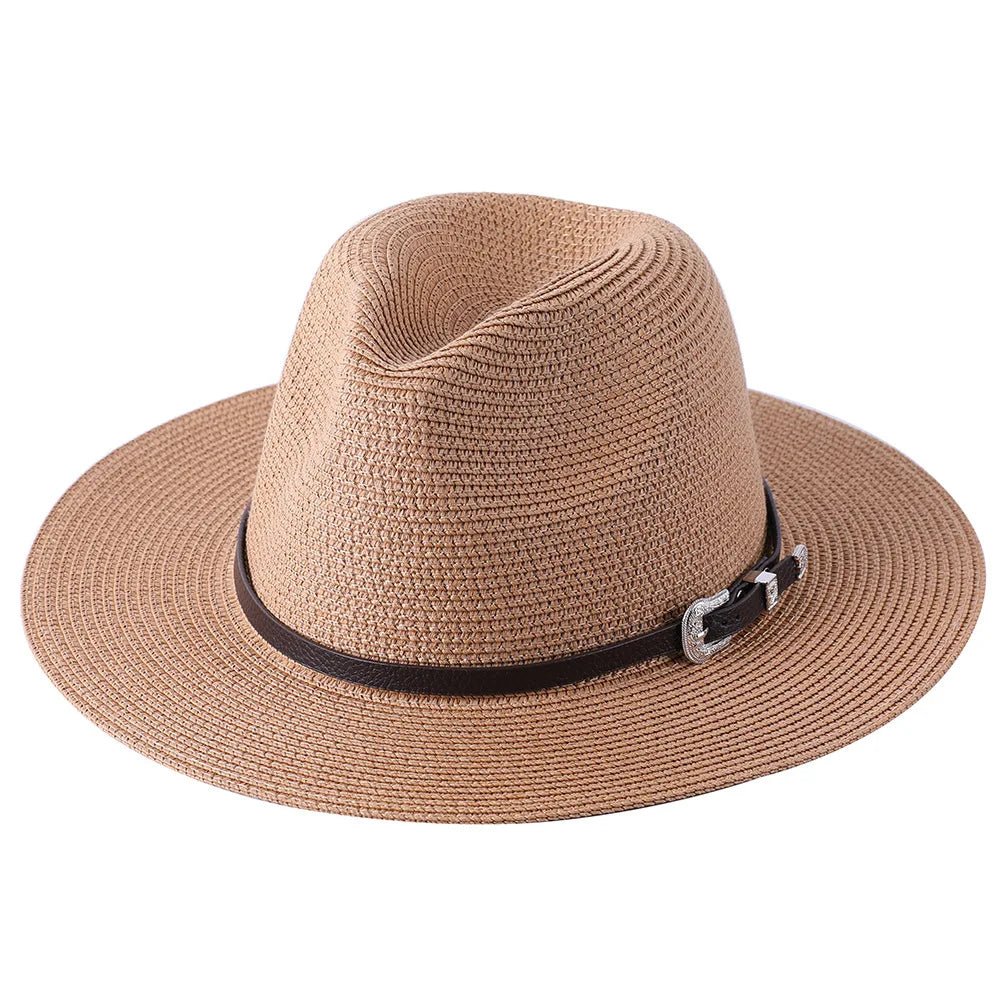 Straw Panama Hats - UV Protection for Summer Travel