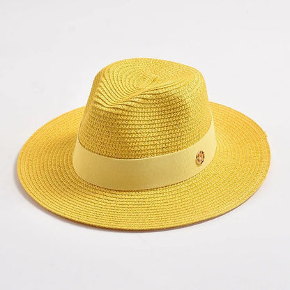 Straw Sun Hat for Men & Women - Panama