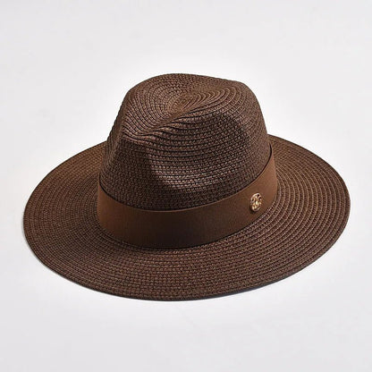 Straw Sun Hat for Men & Women - Panama