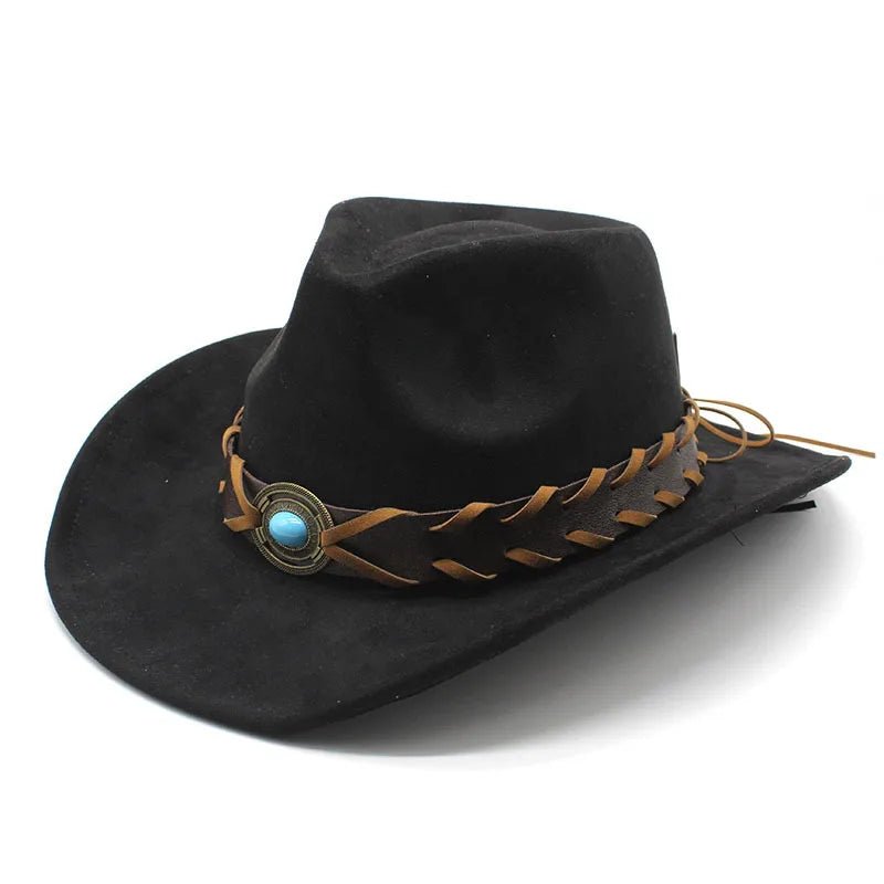 Suede Western Cowboy Hat