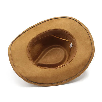 Suede Western Cowboy Hat