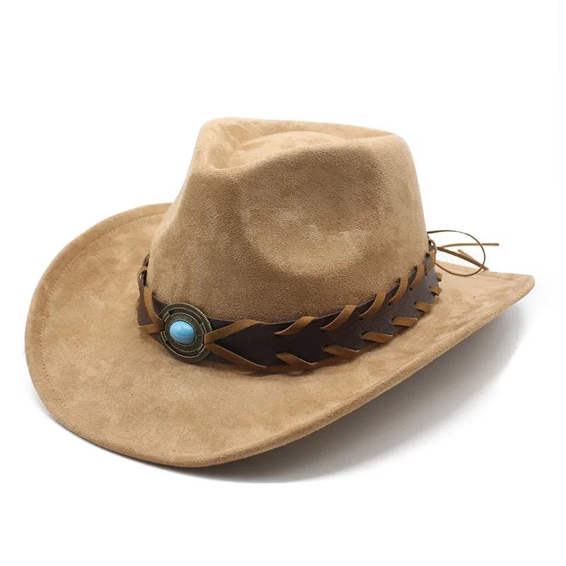 Suede Western Cowboy Hat