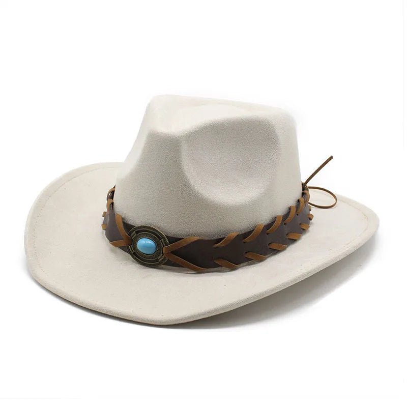 Suede Western Cowboy Hat