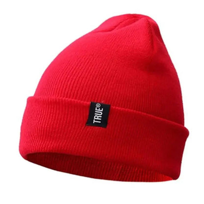 True Letter Casual Winter BeanieHAT MARTS