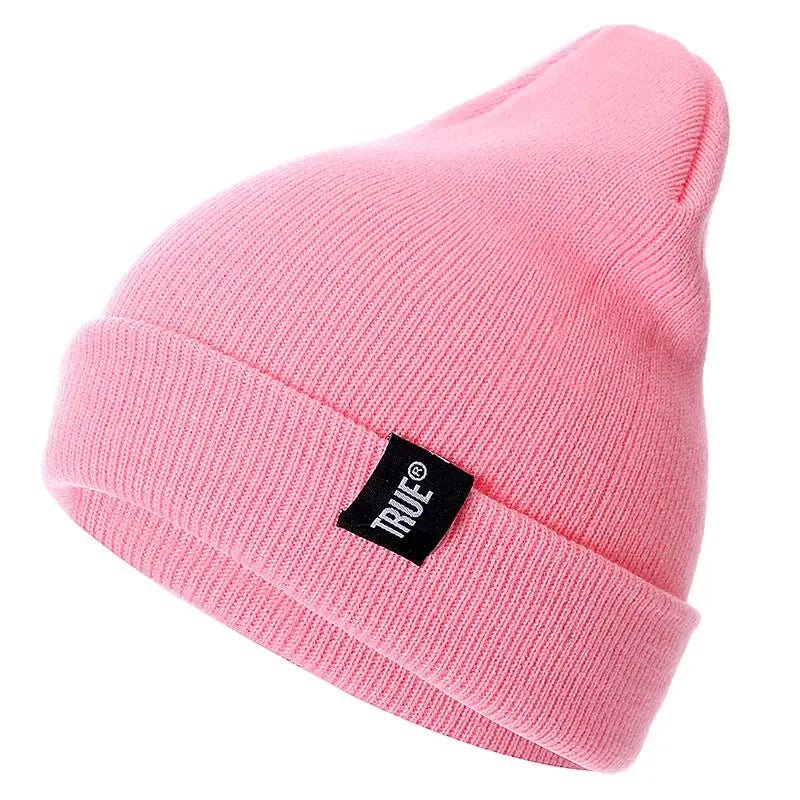 True Letter Casual Winter BeanieHAT MARTS