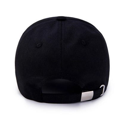 Unisex Black & White Baseball Cap - HAT MARTS