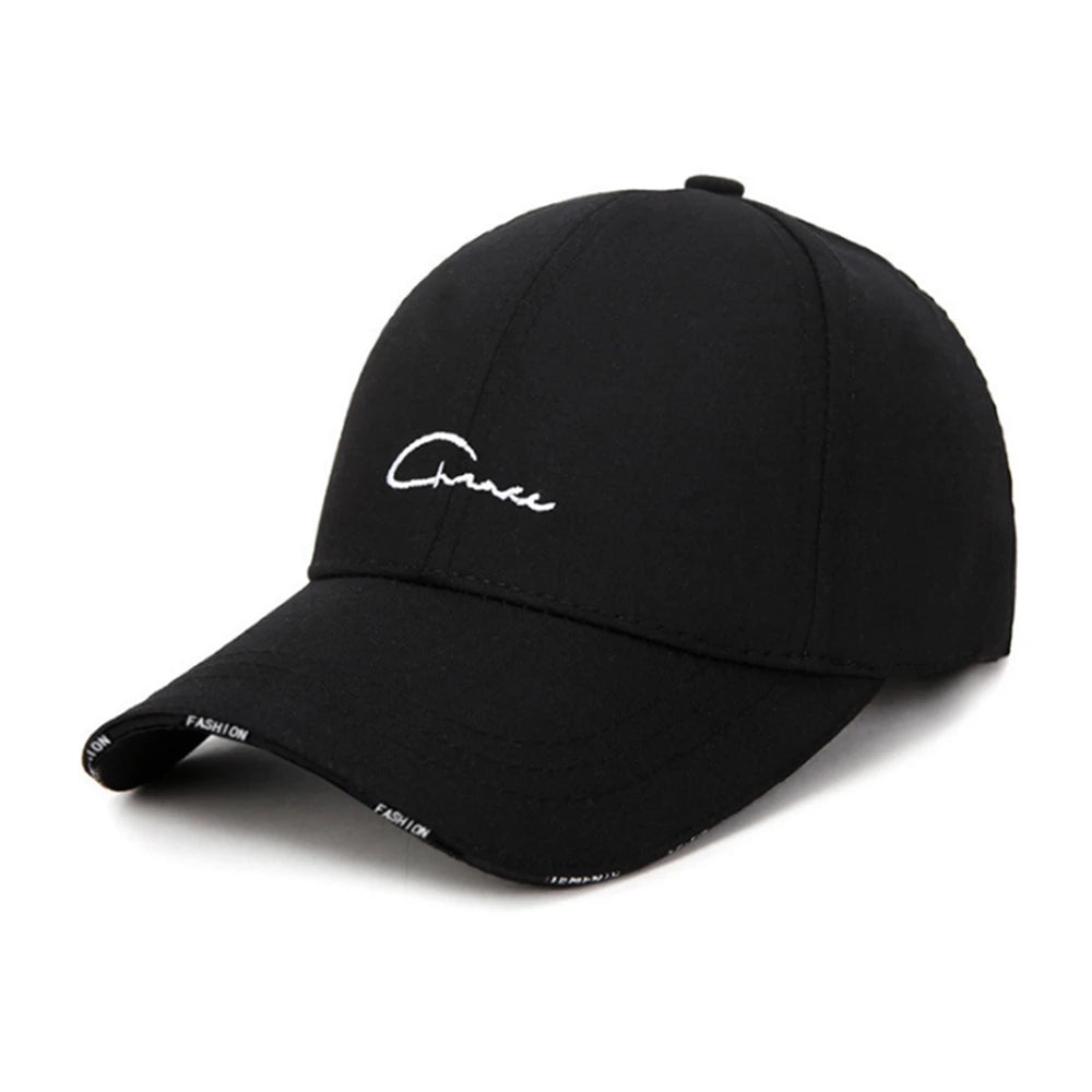 Unisex Black & White Baseball Cap - HAT MARTS