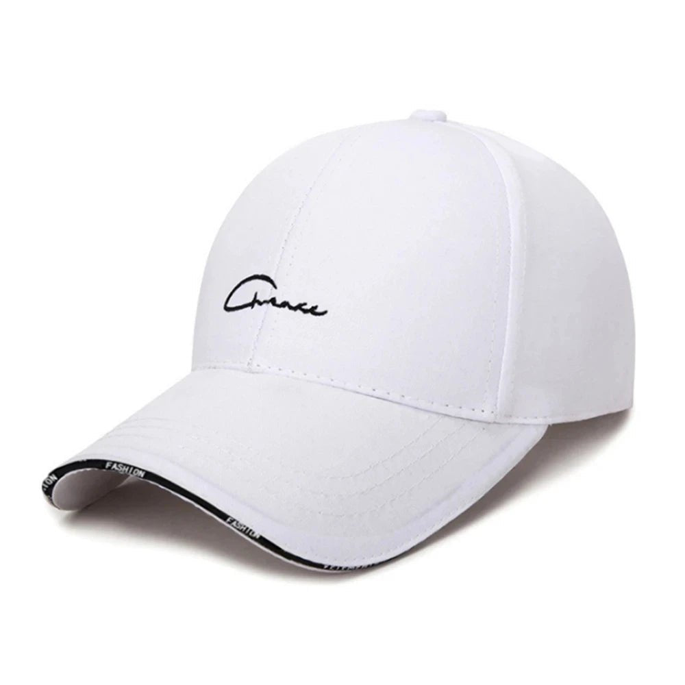 Unisex Black & White Baseball Cap - HAT MARTS