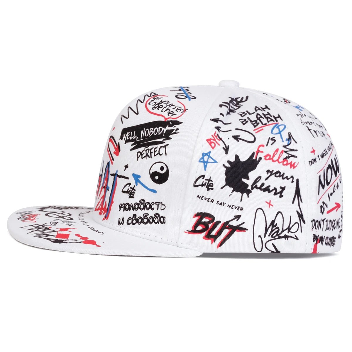 Unisex Graffiti Baseball Cap - HAT MARTS