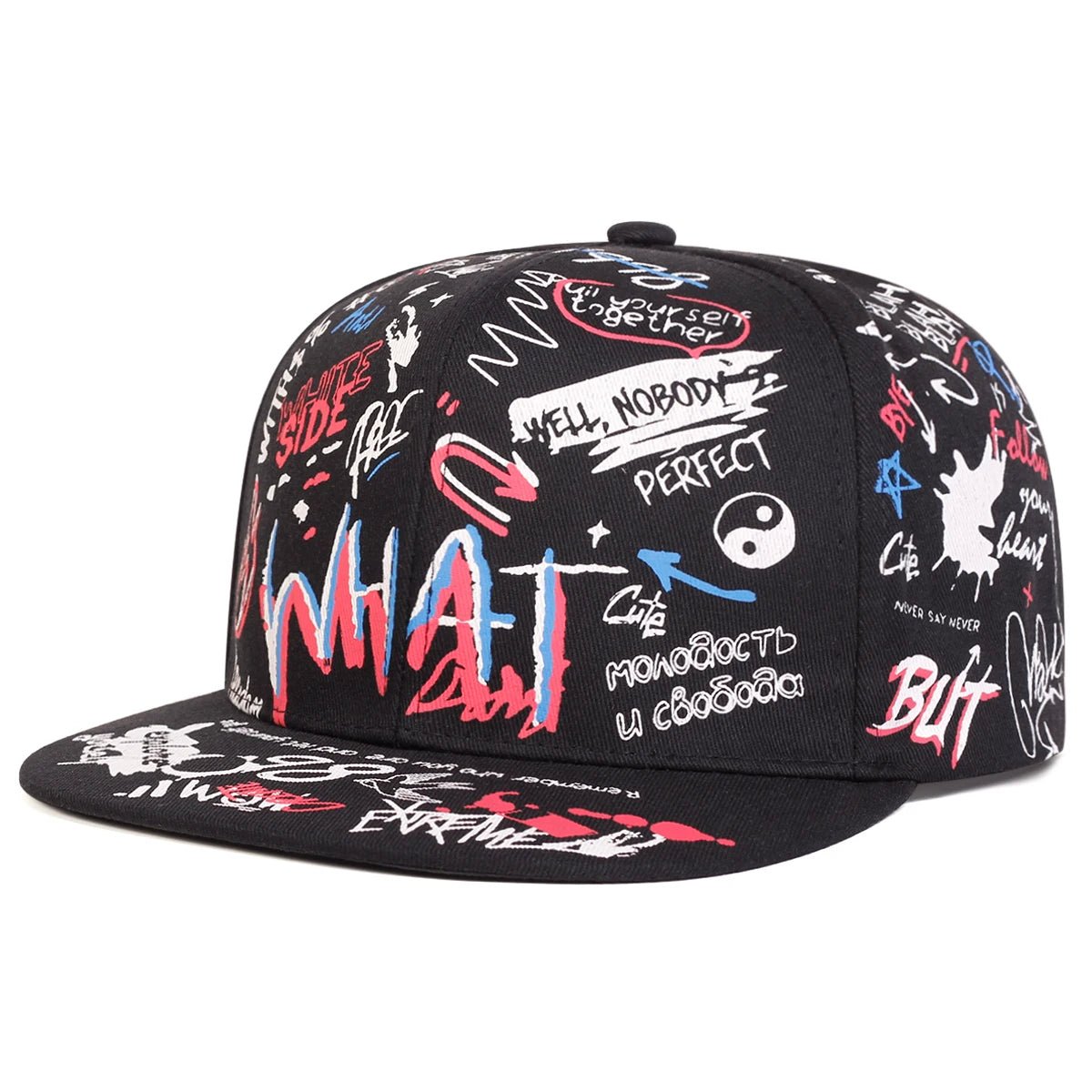 Unisex Graffiti Baseball Cap - HAT MARTS