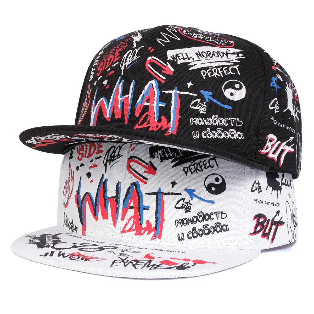 Unisex Graffiti Baseball Cap - HAT MARTS