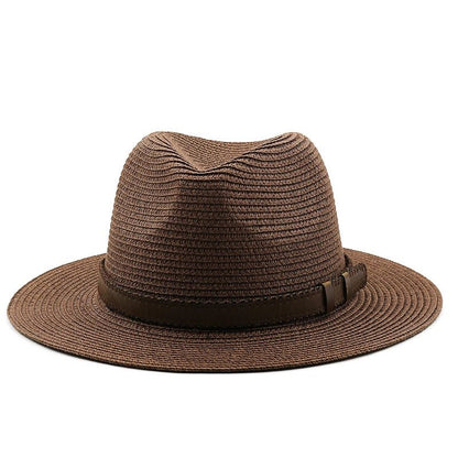 Unisex Panama Straw Hat for Summer - Wide Brim