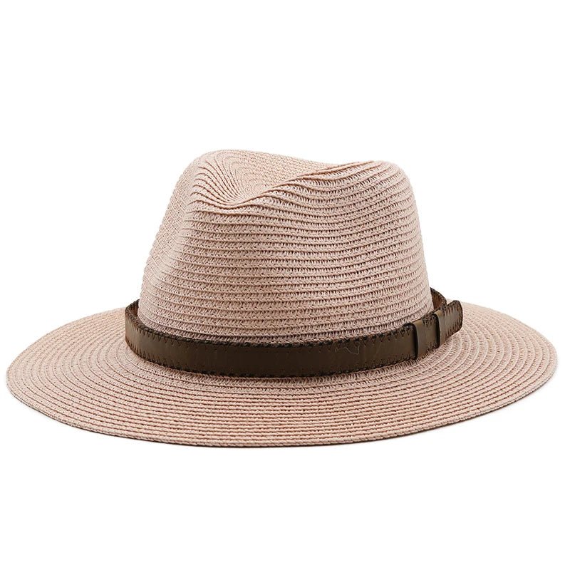 Unisex Panama Straw Hat for Summer - Wide Brim