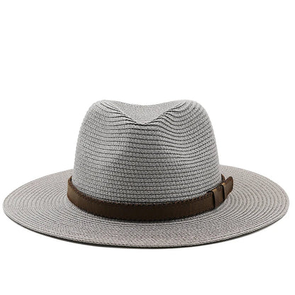 Unisex Panama Straw Hat for Summer - Wide Brim