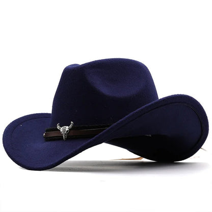 Unisex Red Cowboy Hat