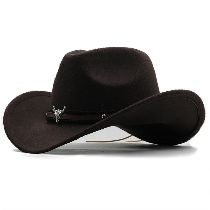 Unisex Red Cowboy Hat