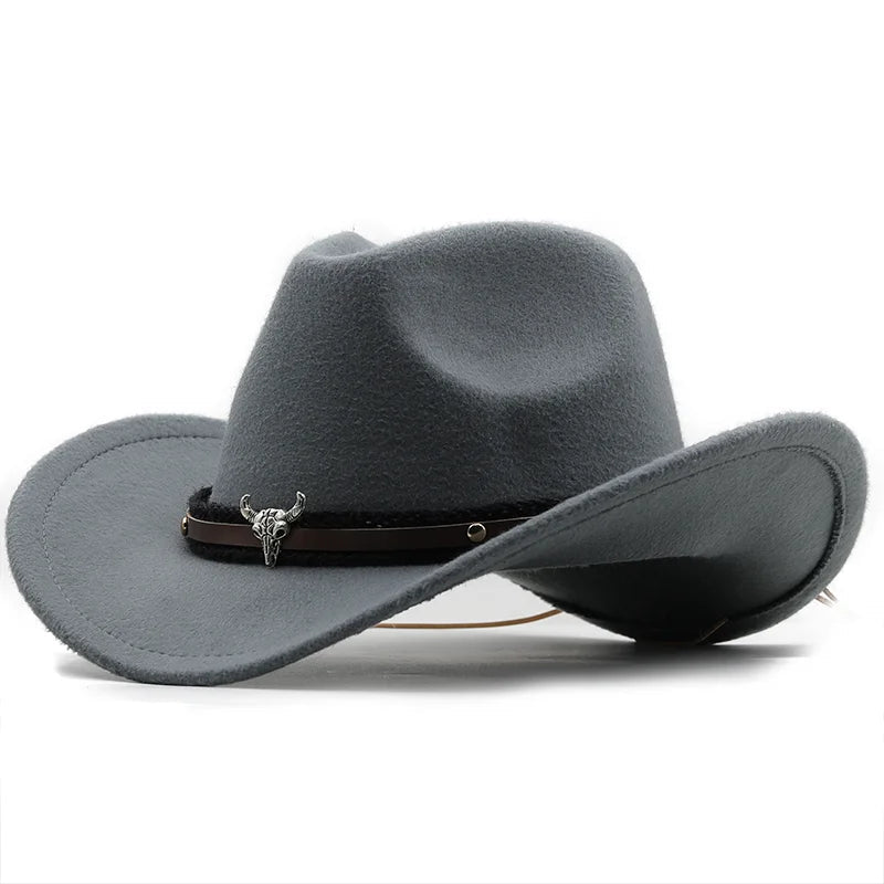 Unisex Red Cowboy Hat