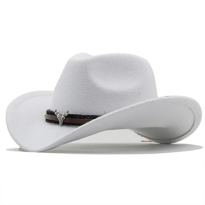 Unisex Red Cowboy Hat