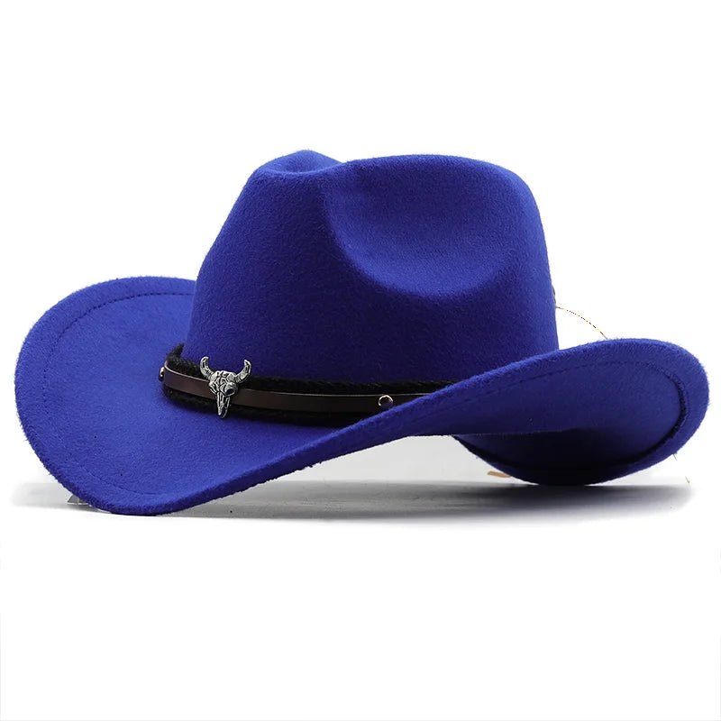 Unisex Red Cowboy Hat