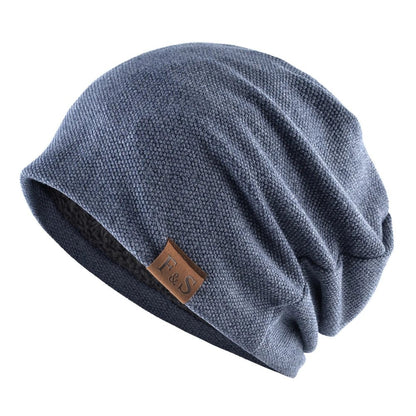 Velvet Knit Beanie - HAT MARTS