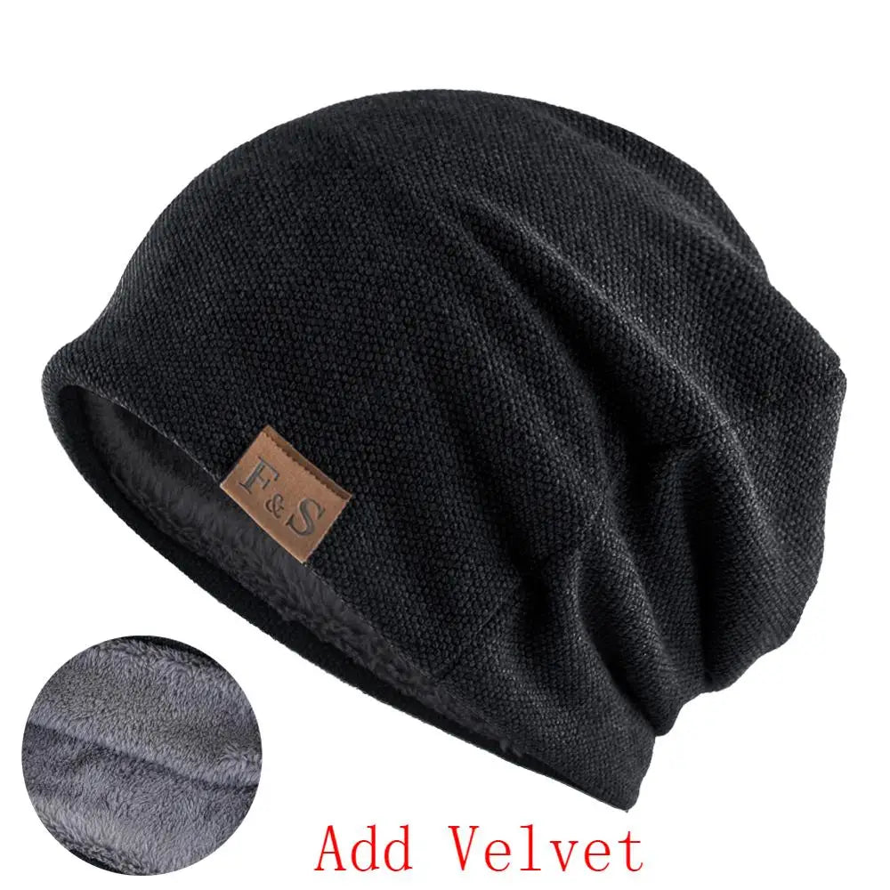 Velvet Knit Beanie - HAT MARTS