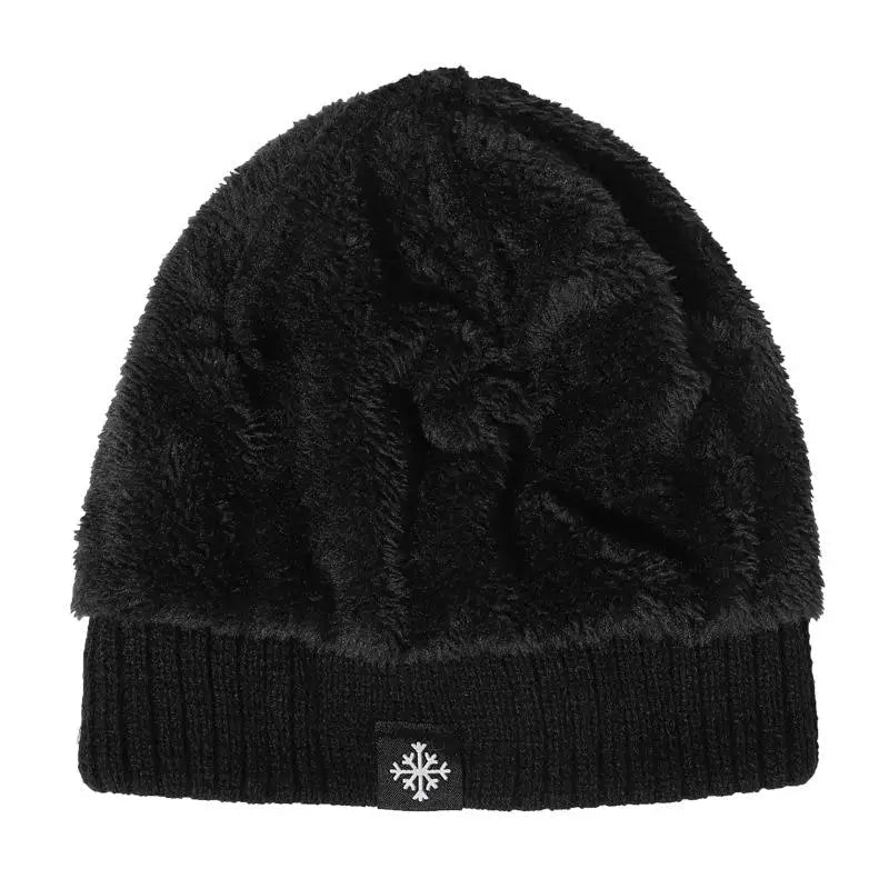 Warm Knitted Winter Hats with Fur Lining - HAT MARTS