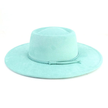 Wide Brim Fedora Hat - HAT MARTS