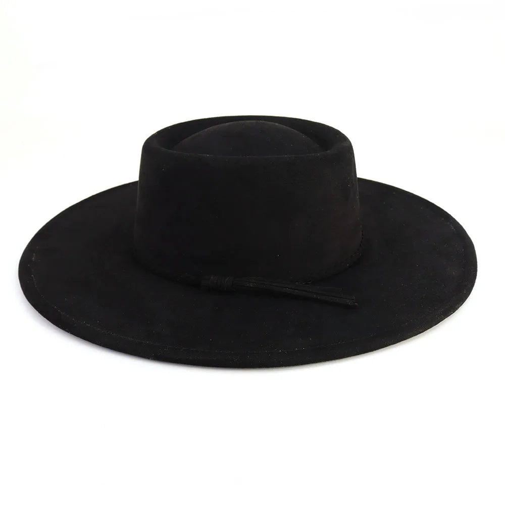 Wide Brim Fedora Hat - HAT MARTS