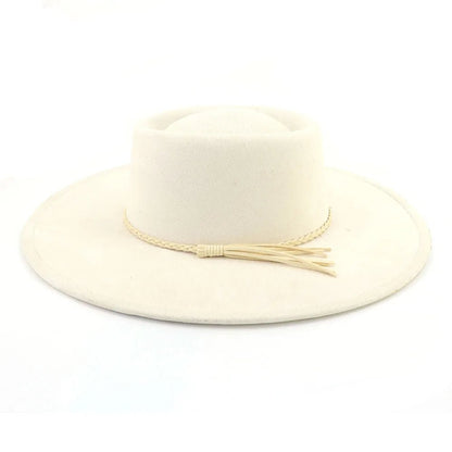 Wide Brim Fedora Hat - HAT MARTS