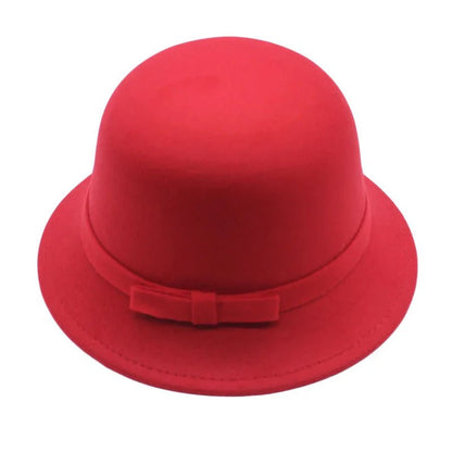 Women's Elegant Fedora with Bow - HAT MARTS