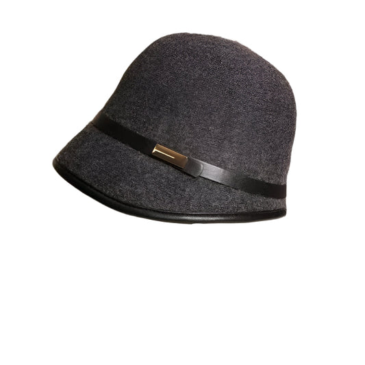 Women's Woolen Patchwork Bowler Hat