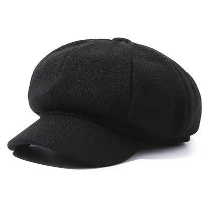 Woolen Beret - Solid Color for Fall/Winter - HAT MARTS