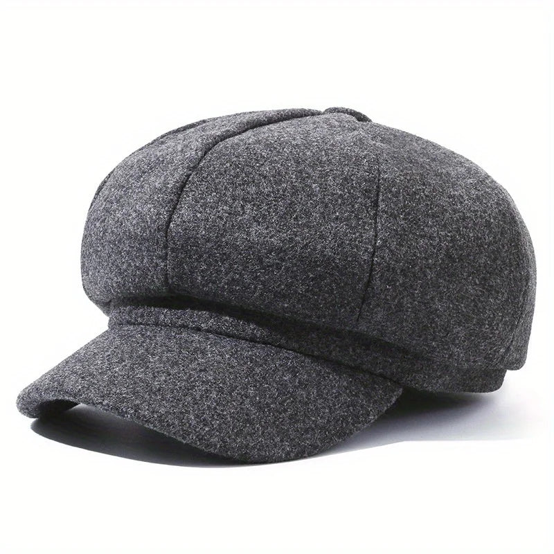 Woolen Beret - Solid Color for Fall/Winter - HAT MARTS