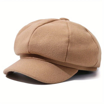 Woolen Beret - Solid Color for Fall/Winter - HAT MARTS