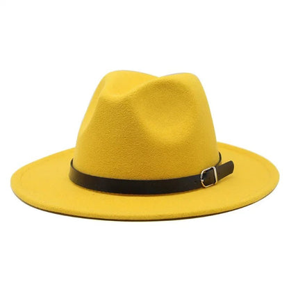 Woolen Fedora Hat (Unisex)