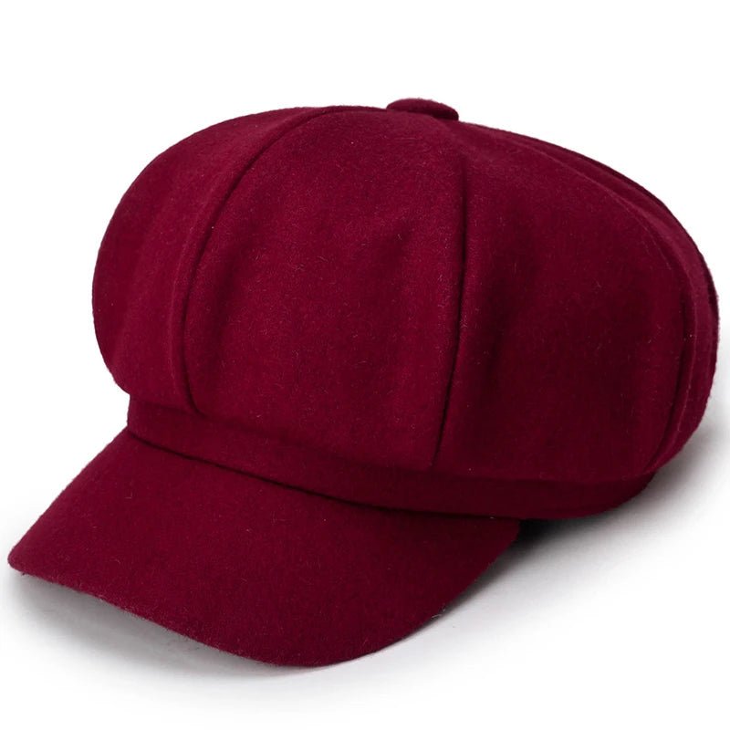 Woolen Solid Color Beret